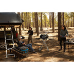2-Burner Portable Gas Grill with Collapsible Cart