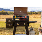 Mile Hybrid Wood Pellet/Gas Combo Grill