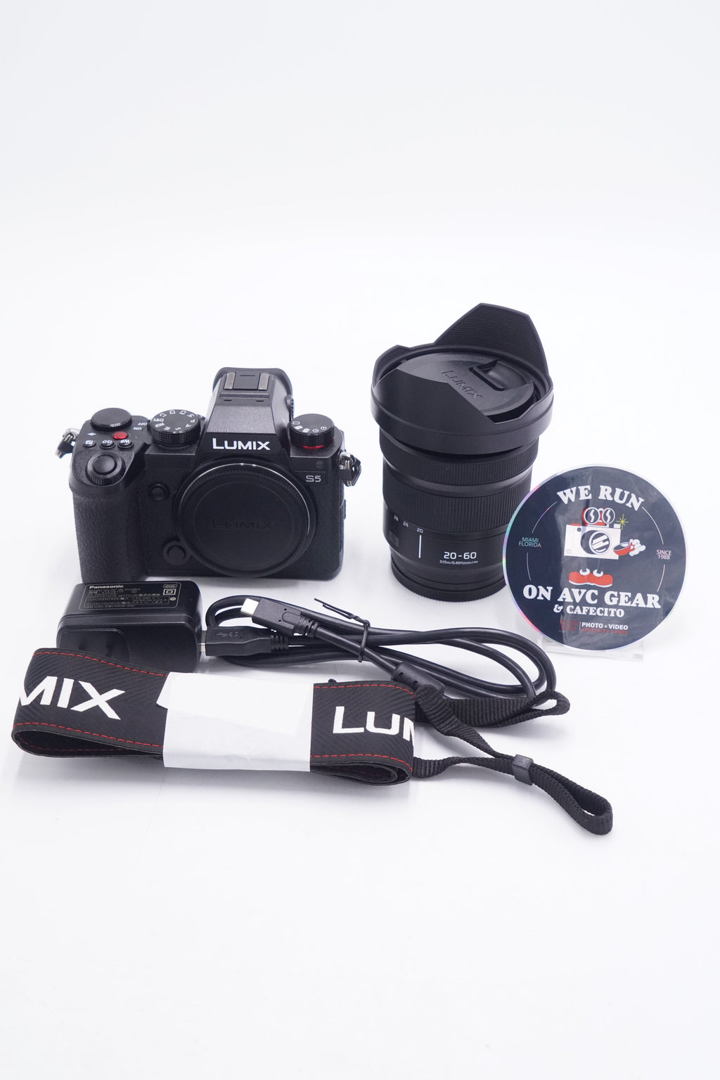 Panasonic Lumix DCS5KK-02208 S5 Mirrorless Camera W/20-60mm f/3.5-5.6 Lens, Used