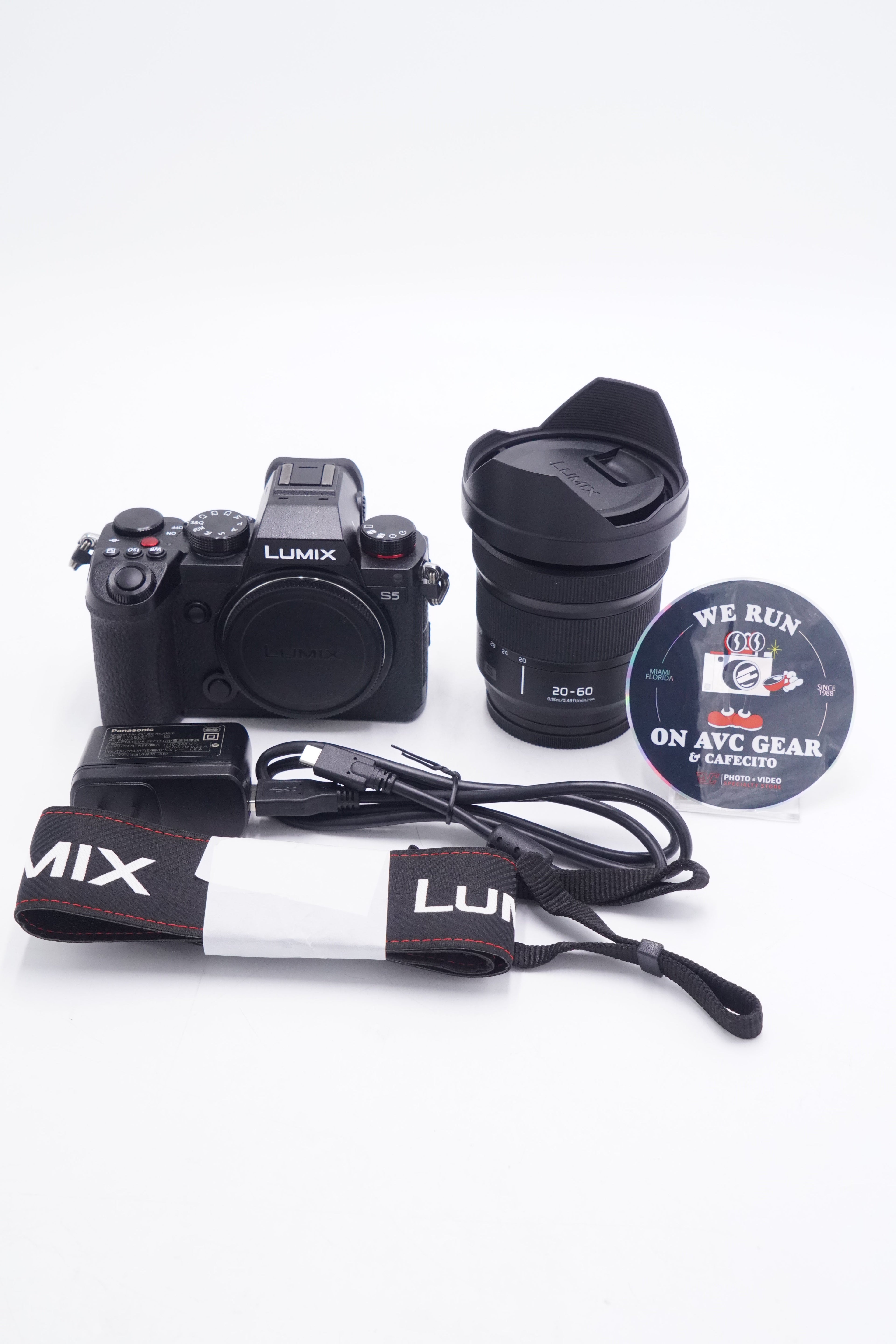 Panasonic Lumix DCS5KK-02208 S5 Mirrorless Camera W/20-60mm f/3.5-5.6 Lens, Used