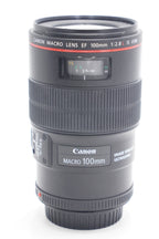 Canon EF100F28LIS-97478 100mm f/2.8 L Macro IS USM EF-Mount Lens, Used