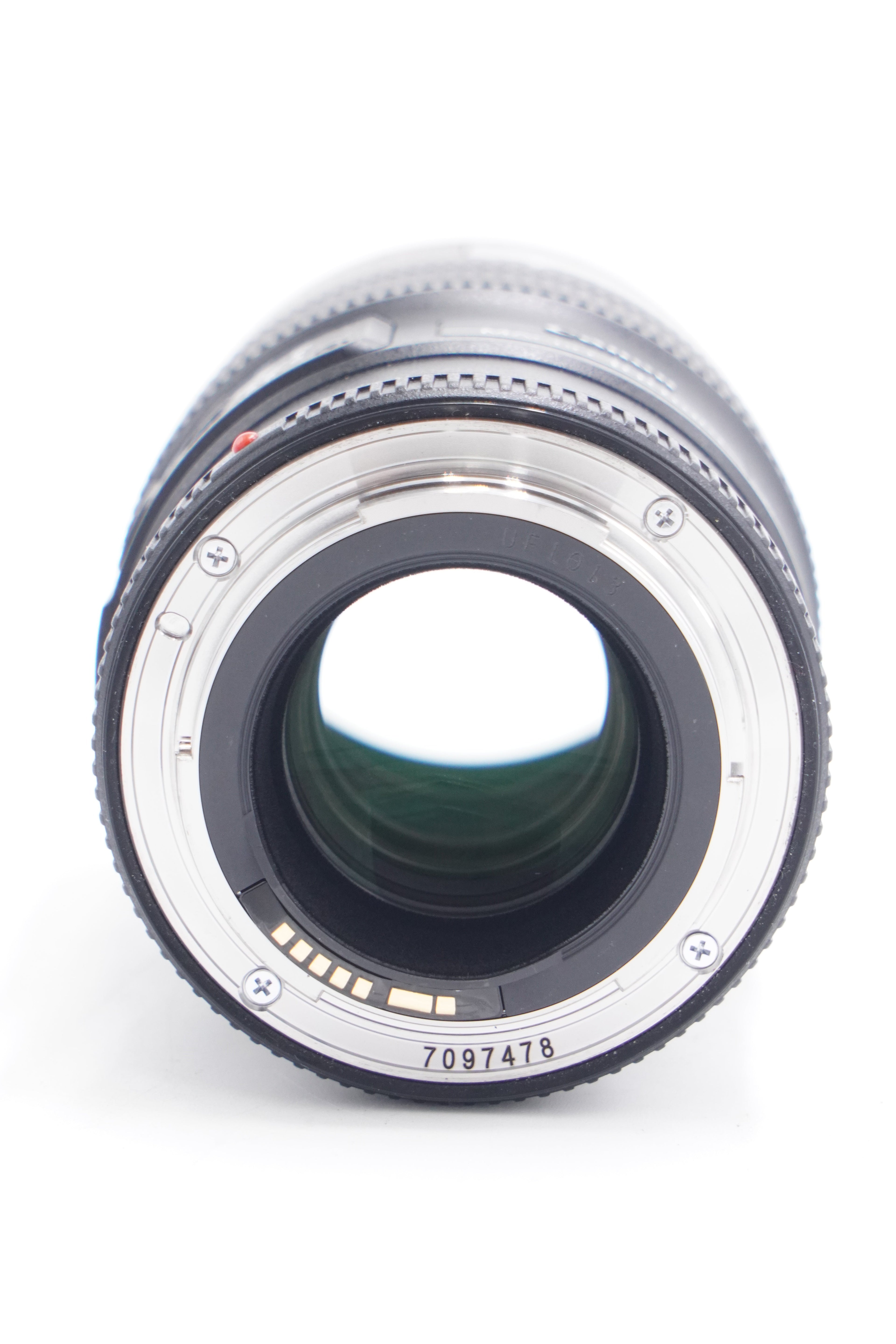 Canon EF100F28LIS-97478 100mm f/2.8 L Macro IS USM EF-Mount Lens, Used