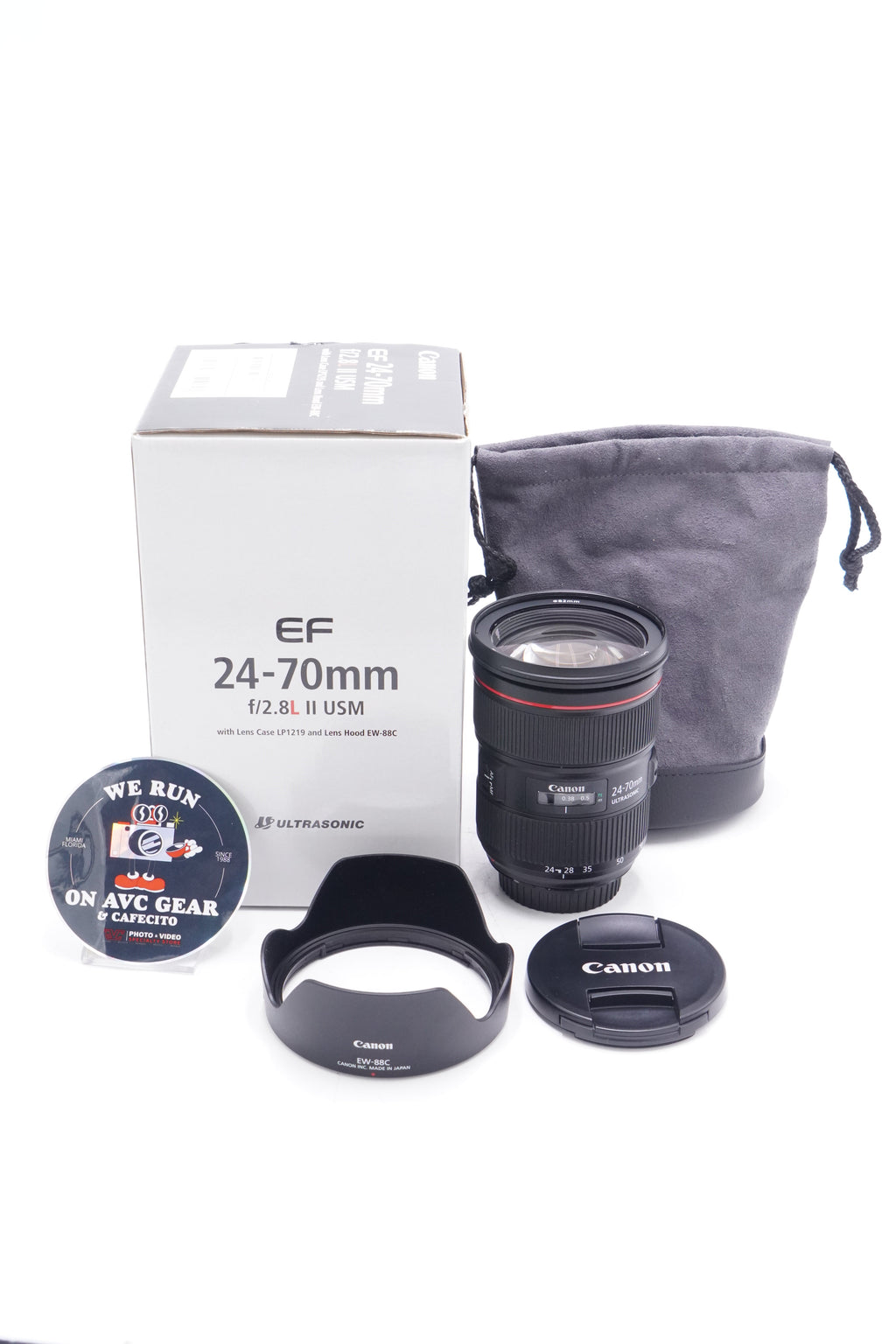 Canon EF2470L2-02742 EF 24-70mm f/2.8L II USM, Used
