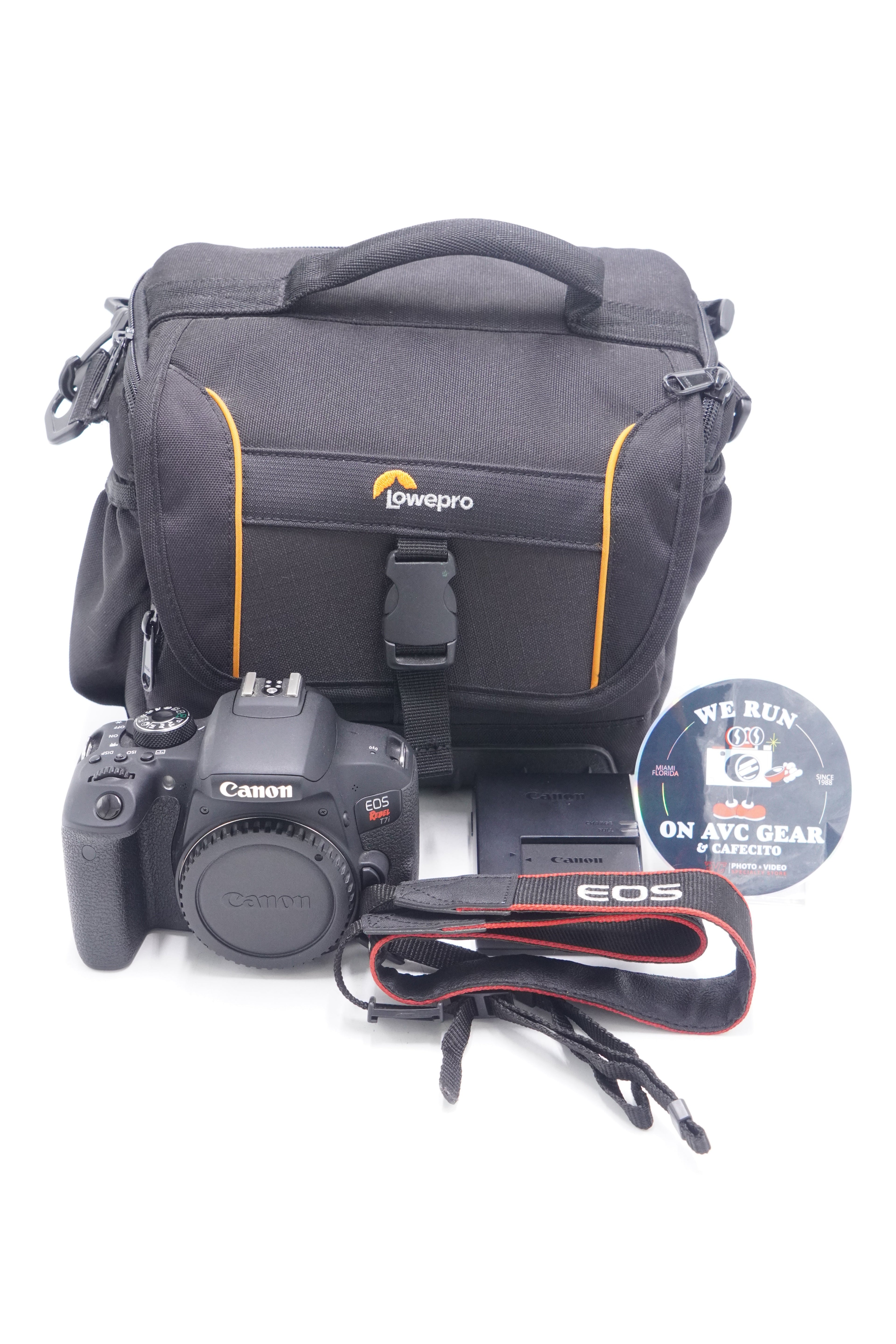 Canon EOSREBELT7I-00929 EOS Rebel T7i, DSLR Camera Body Only, Used
