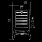 Copperhead 5-Series Vertical Pellet Smoker