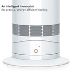Dyson AM09 Hot + Cool™  Jet Focus Fan Heater White Nickel