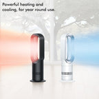 Dyson AM09 Hot + Cool™  Jet Focus Fan Heater White Nickel