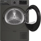 Hotpoint CHD94MGBSUK Fabric Care 9kg Heat Pump Tumble Dryer with HomeWhiz - Graphite