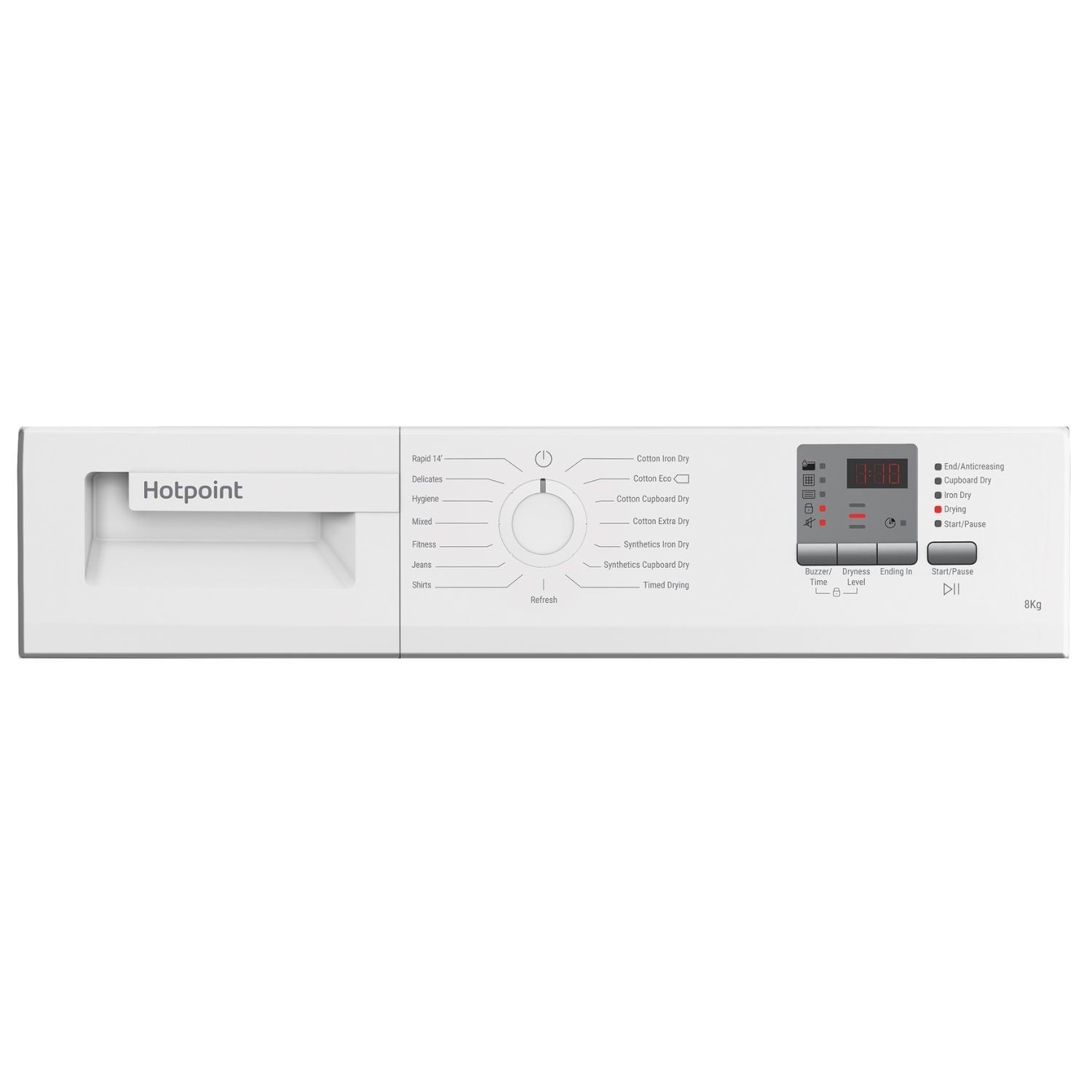 Hotpoint CHDC82WWGDUK 8KG Condenser Tumble Dryer White